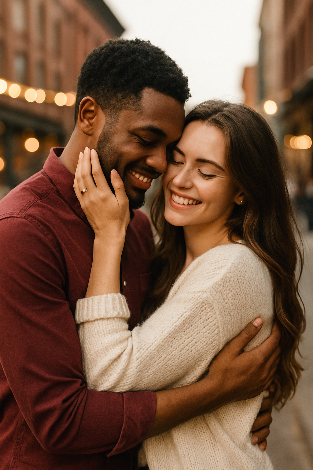 Romantic couple